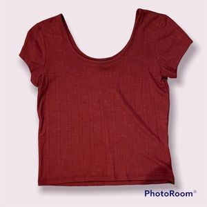 Prince & Fox Cropped Shirt Size XS